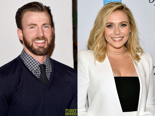 Cinta Lokasi, Diam-diam Chris Evans Pacari Elizabeth Olsen!