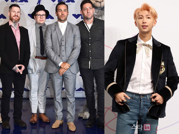 Fall Out Boy dan RM BTS Kejutkan Fans dengan Lagu Kolaborasi!