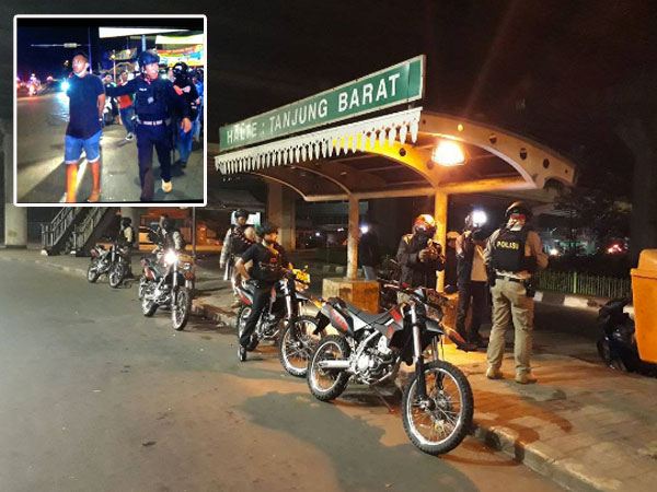 Anggota Geng Motor di Depok Berhasil Ditangkap Tim Jaguar