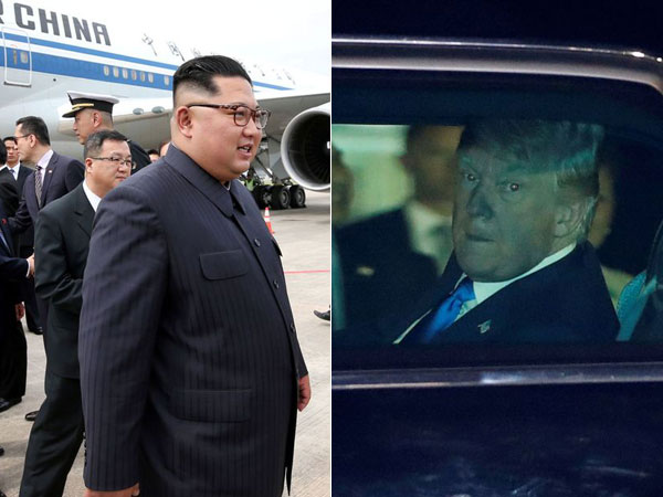 Touch Down! Momen Trump-Kim Jong Un Mendarat di Singapura untuk Pertemuan bersejarah