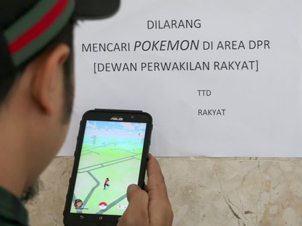 Makin Marak, Gedung DPR dan Istana Negara Akan Jadi Area Terlarang Main ‘Pokemon Go’