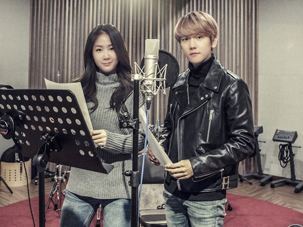 Resmi Rilis, Soyu Sistar dan Baekhyun EXO Galau Ingat Mantan di Lagu Duet 'Rain'