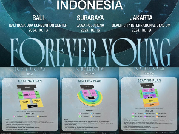 Ini Detail Harga Tiket Konser DAY6 di Bali, Surabaya dan Jakarta