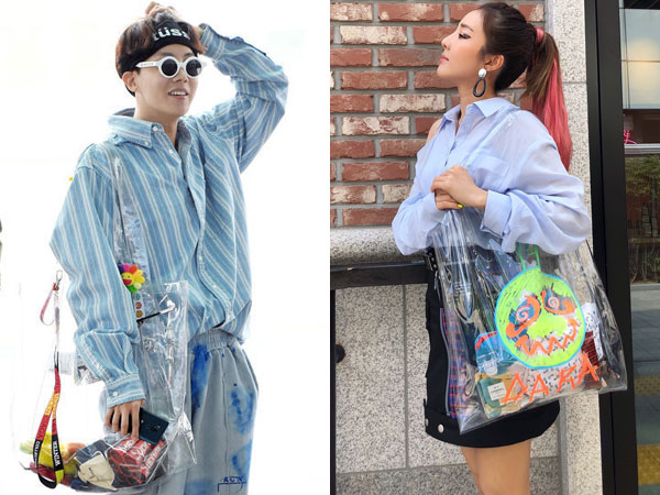 Tren Transparent Tote Bag di Kalangan Idola K-Pop 'Hypebeast'