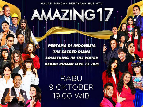 Auto Surprise di Ulang Tahun GTV 'Amazing 17'!