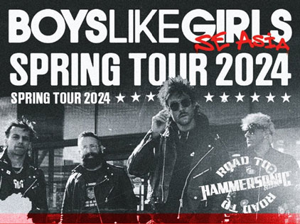 Boys Like Girls Siap Berikan Energi Rock ‘N’ Roll Di Jakarta!