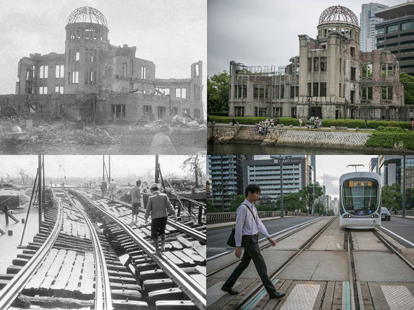 Mengenang 70 Tahun Tragedi, Ini Potret Dulu dan Kini Hiroshima Jepang