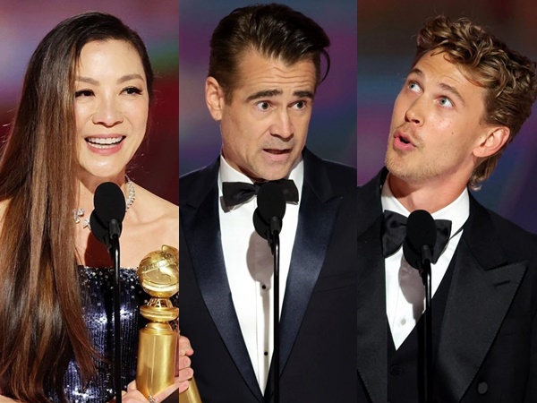 Momen Savage Michelle Yeoh sampai Austin Butler Ketika Pidatonya Mau Dipotong di Golden Globes 2023