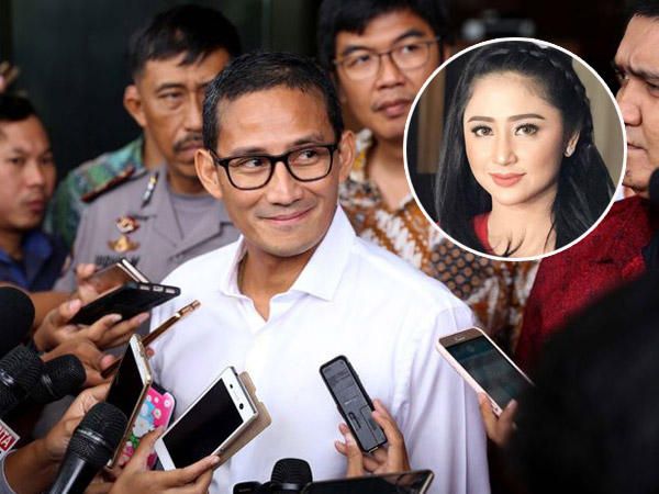 Wagub Sandiaga Uno Berniat Jadikan Dewi Persik Duta Tertib TransJakarta