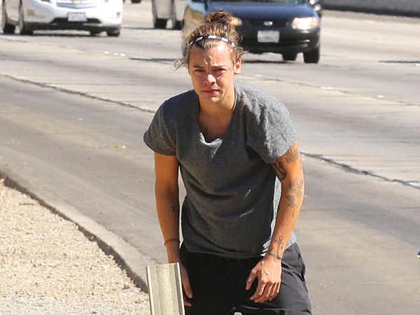 Kelelahan Pasca Tur dan Syuting MV, Harry Styles Muntah di Pinggir Jalan Tol!