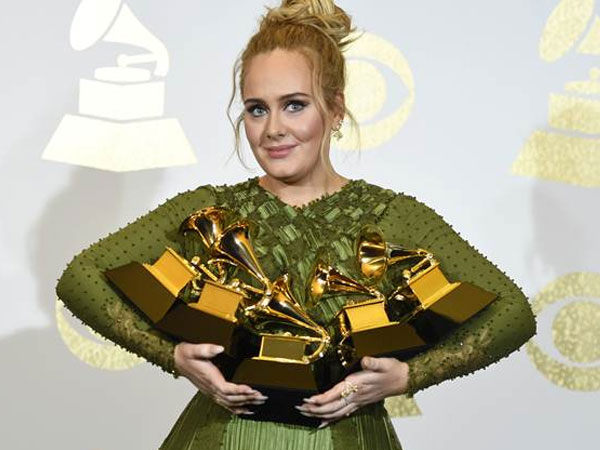 Adele Borong Penghargaan, Inilah Daftar Lengkap Peraih Grammy Awards 2017