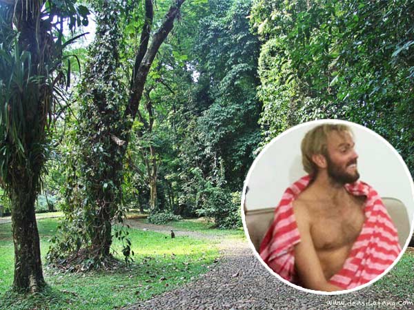 Latar Belakang Kedatangan Bule Selandia Baru yang Meditasi di Kebun Raya Bogor