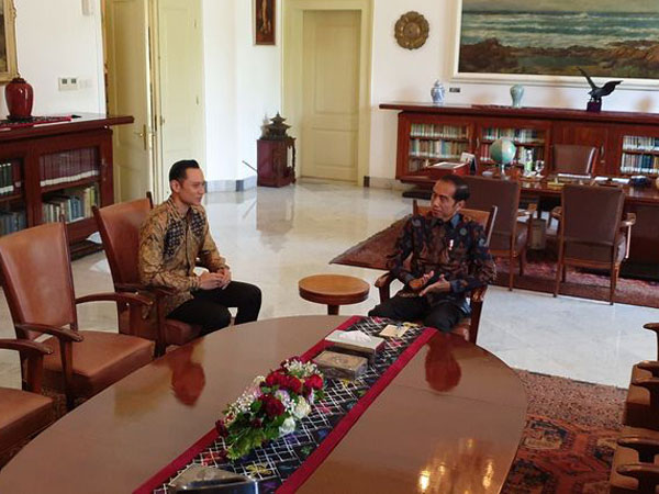 Jawaban Dari Pertemuan Antara Presiden Jokowi dan AHY Pasca Pengumuman Hasil Pemilu 2019