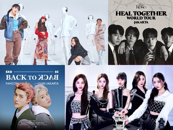 Daftar Konser K-Pop di Indonesia Tahun 2023