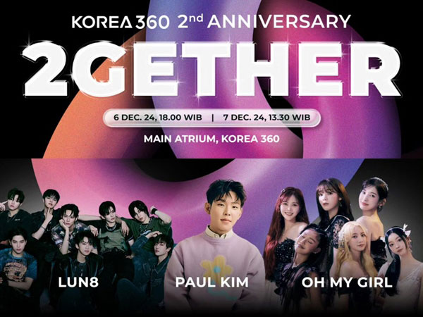 OH MY GIRL, Paul Kim, dan LUN8 Bakal ke Jakarta Bulan Depan