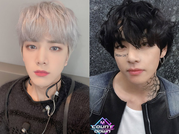 Lucunya Reaksi Younghoon The Boyz Saat Bertemu V BTS di Music Bank