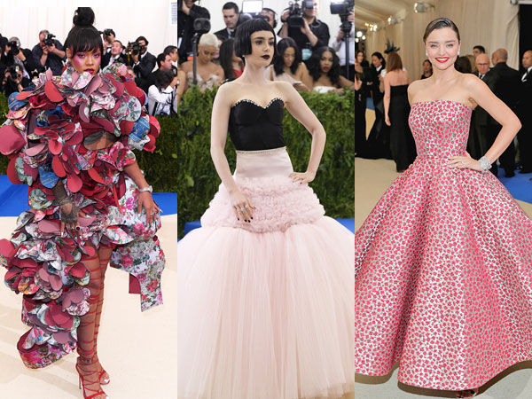 Penampilan Terbaik Para Seleb Hollywood di Met Gala 2017 (Part 1)