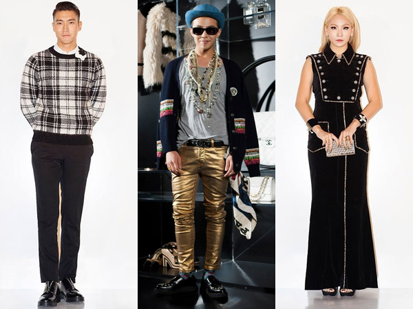 G-Dragon, CL, dan Siwon Berpose di Halaman Facebook Resmi Chanel