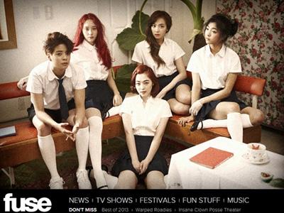 Wow, f(x) Masuk dalam Daftar Album Terbaik 2013 Versi Fuse TV Amerika!