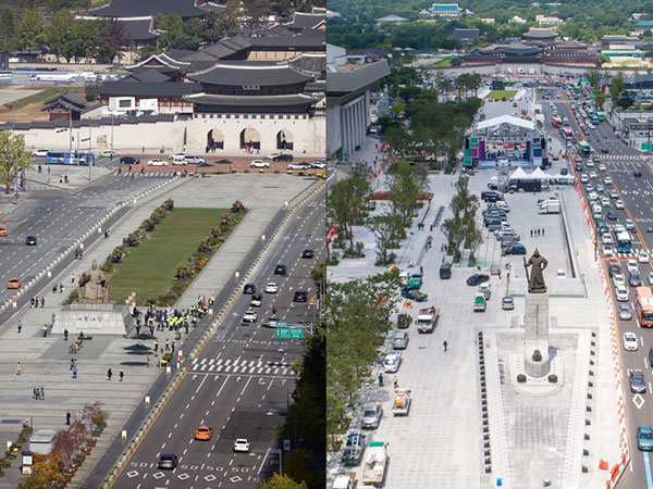 Melihat Wajah Baru Gwanghwamun Square Pasca Renovasi, Publik Makin Happy