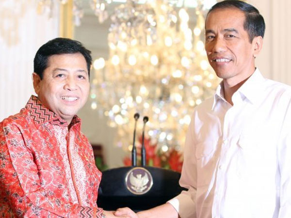 Jokowi Angkat Bicara Soal Kecelakaan Setya Novanto