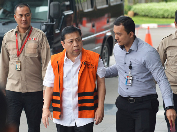 Nasib Setya Novanto Setelah Eksepsi Ditolak Hakim