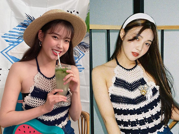 Summer Outfit Kembar IU vs Joy Red Velvet, Who Wore It Better?