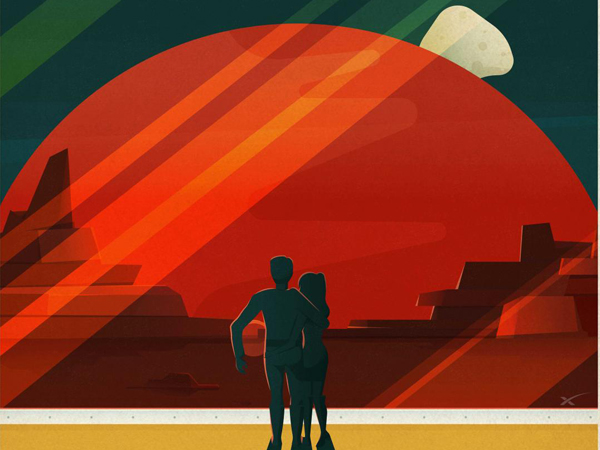 SpaceX Rilis Poster, Berani Ikut Promo Wisata Ke Mars Ini?