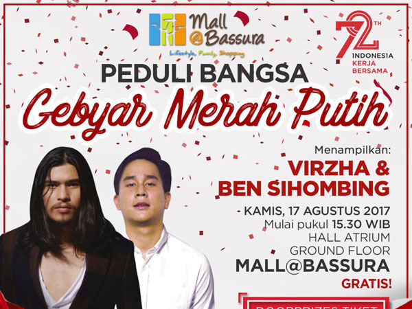 Yuk Rayakan Hari Kemerdekaan Bareng Mall Bassura di Peduli Bangsa 'Gebyar Merah Putih'