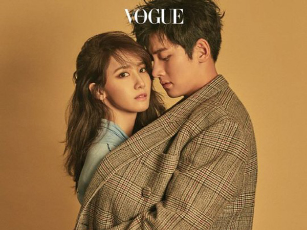 YoonA SNSD Jatuh ke Pelukan Ji Chang Wook di Pemotretan Musim Gugur Vogue