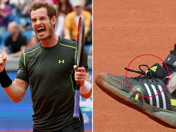 Petenis Andy Murray Ikat Cincin Pernikahannya di Sepatu Saat Tanding