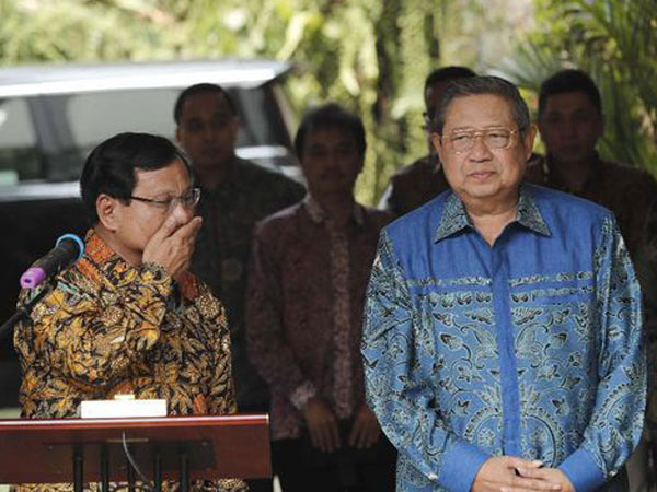 Disebut Demokrat Prabowo 'Jenderal Kardus', Gerindra Balas SBY 'Jenderal Baper'!