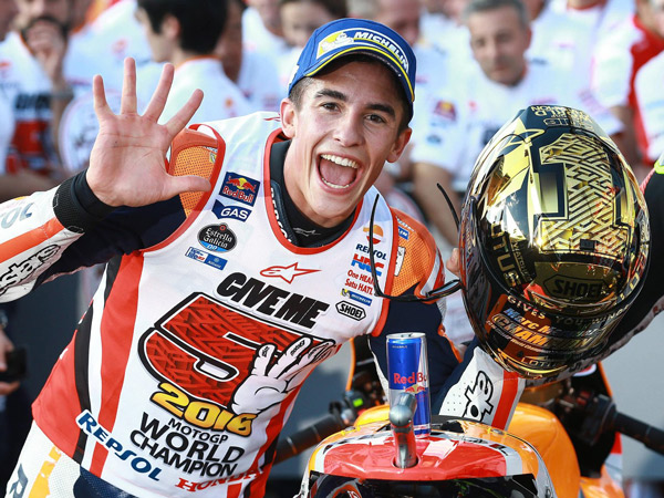 Marc Marquez Siap Tempur Meski Dihadang Cuaca Tak Menentu