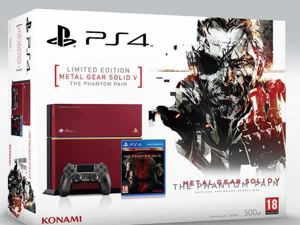 Sony Luncurkan PS4 Edisi Khusus Metal Gear Solid V