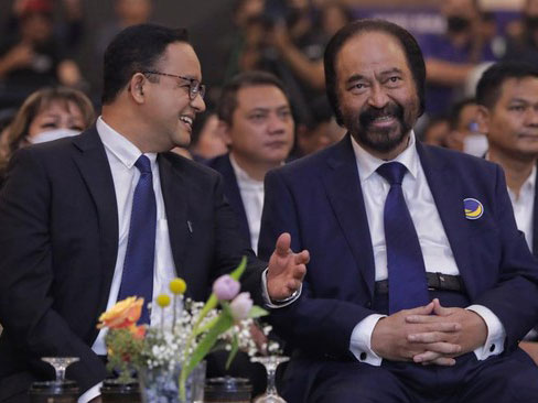 Komen Surya Paloh Soal Anies Ranking 1 di Jakarta dan Kesiapan Sahroni Maju Pilgub