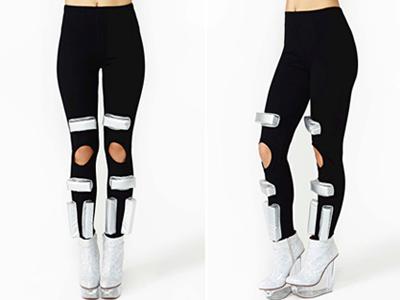 Legging Unik a la Robot, Berani Pakai?