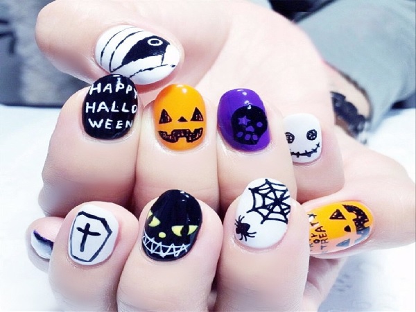 6 Desain Nail Art Bertema Halloween yang Bisa Kamu Tiru