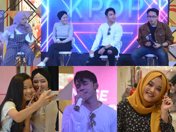 Penampilan Tiffani Afifa, Alif Rizky, Putri Delina Meriahkan Road to KPOPVAGANZA FESTIVAL 2019