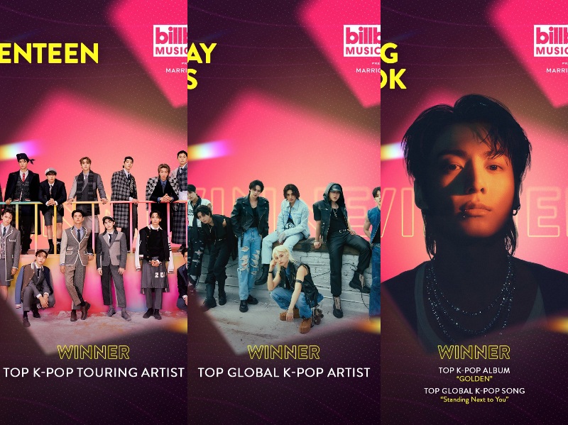 SEVENTEEN, Stray Kids, dan Jungkook BTS Raih Kemenangan di Billboard Music Awards 2024