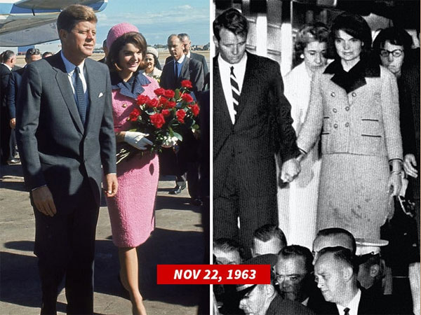 Alasan Mengapa Busana Pink Ikonik Bersimbah Darah Milik Istri Presiden JFK Tak Dipamerkan Ke Publik Hingga 2103