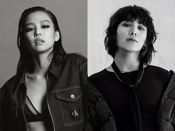 Jennie BLACKPINK dan Jungkook BTS Tampil Edgy dalam Kampanye Baru Calvin Klein