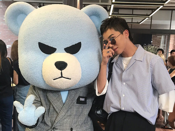 Maskot Boneka Beruang YG Entertainment 'Krunk' Sebut 3 Hal Ini yang Membuatnya Populer