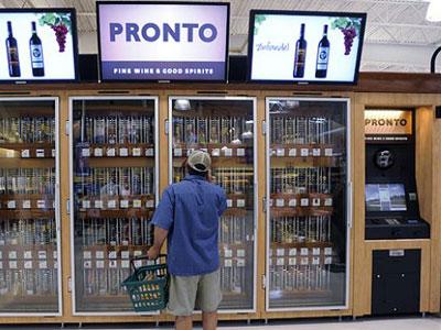 Wow, Kini Ada Mesin Penjual Wine Otomatis