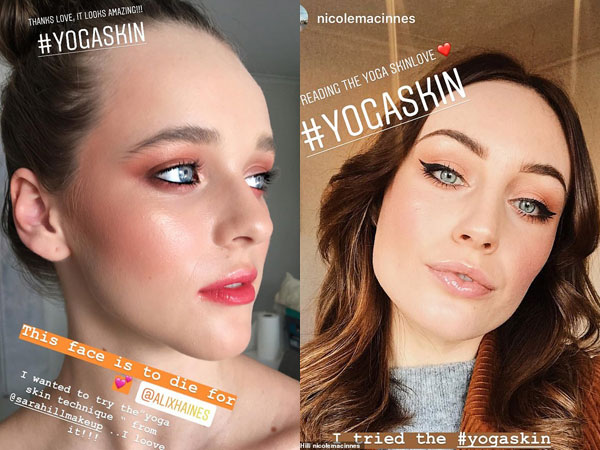 Buat Wajah Glowing, Tertarik Mencoba Teknik Makeup 'Yoga Skin' yang Sedang Tren Ini?