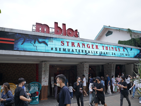 Kunjungi Dunia Stranger Things di M Bloc Space