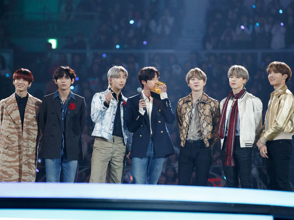 Singgung Sajaegi, Pidato Jin BTS di MAMA 2019 Jadi Perhatian Netizen