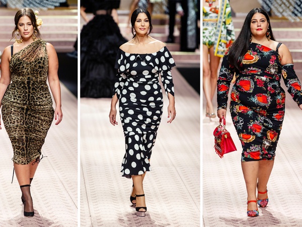 Kembali Dobrak Dunia Fashion, Dolce & Gabbana Luncurkan Busana Plus Size