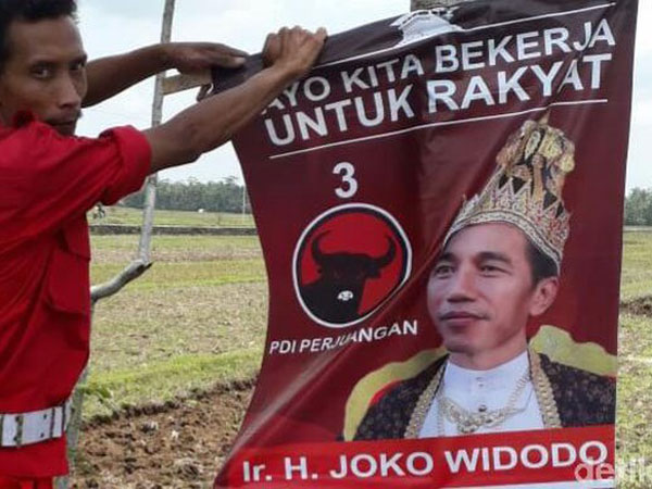 Bocoran dari PDI-P Soal Siapa Pemasang Bendera 'Raja Jokowi' yang Jadi Viral