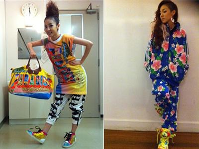 Intip Gaya Fashion Unik Dara '2NE1' Yuk!