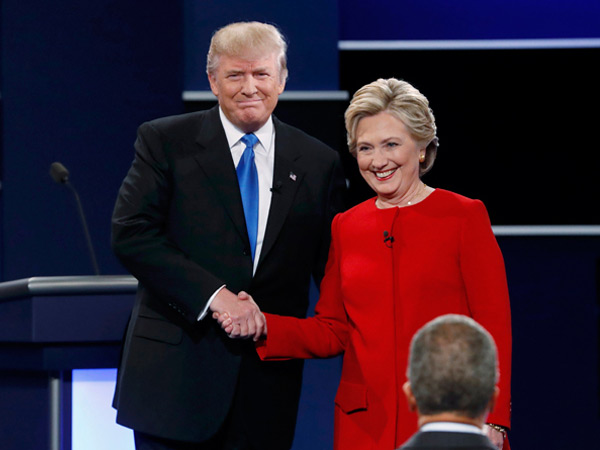 Hasil Sementara Pilpres Amerika Serikat, Hillary Clinton Unggul Tipis dari Donald Trump